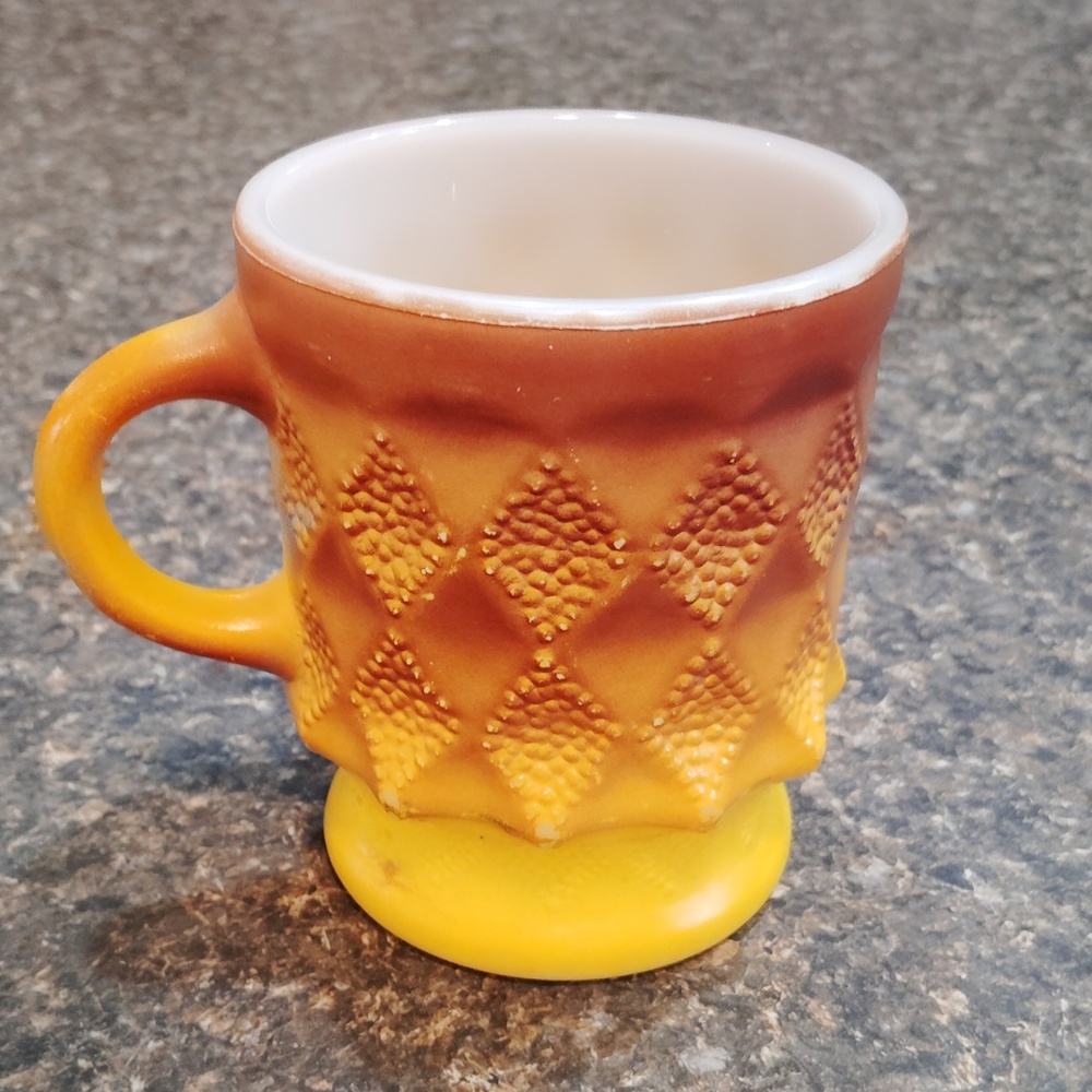 Vintage Anchor Hocking Fire king mug